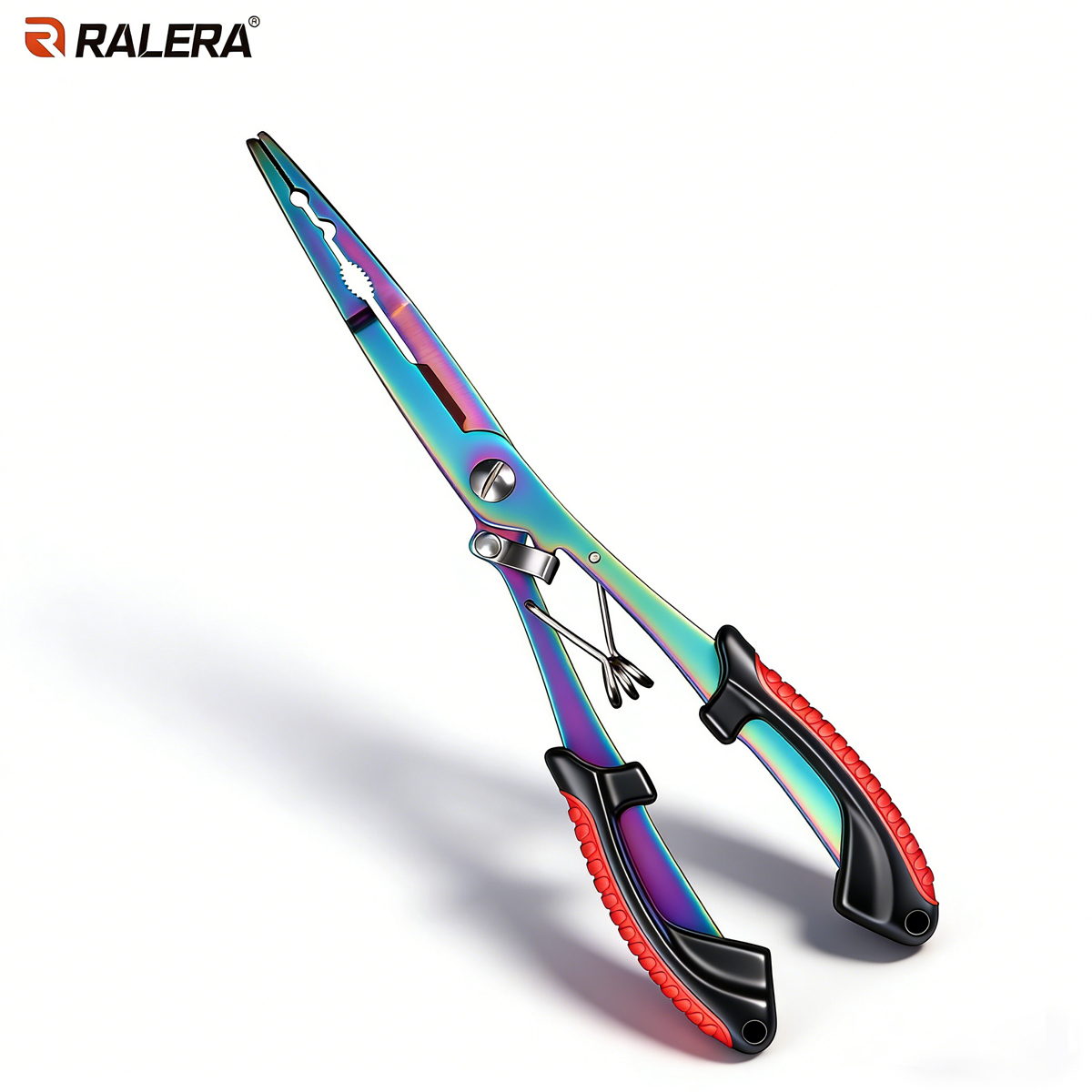 Fishing Hook Sharpener - RALERA Multifunktionale Angelzange | Regenbogen-Titanbeschichtung |