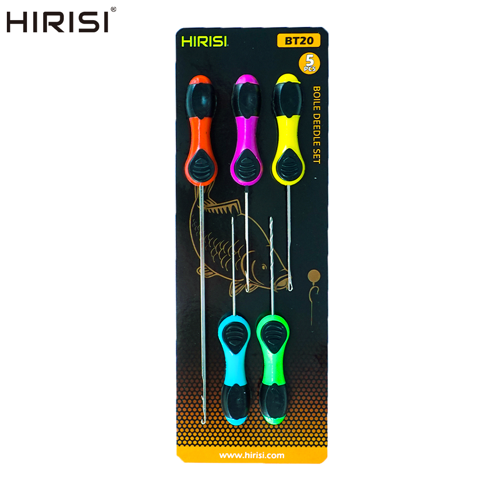 Fishing Hook Stainless Steel - Hirisi 5-teiliges Karpfenangel-Werkzeugset mit Ködernadeln, Pop-Up-Boilie-Rigs