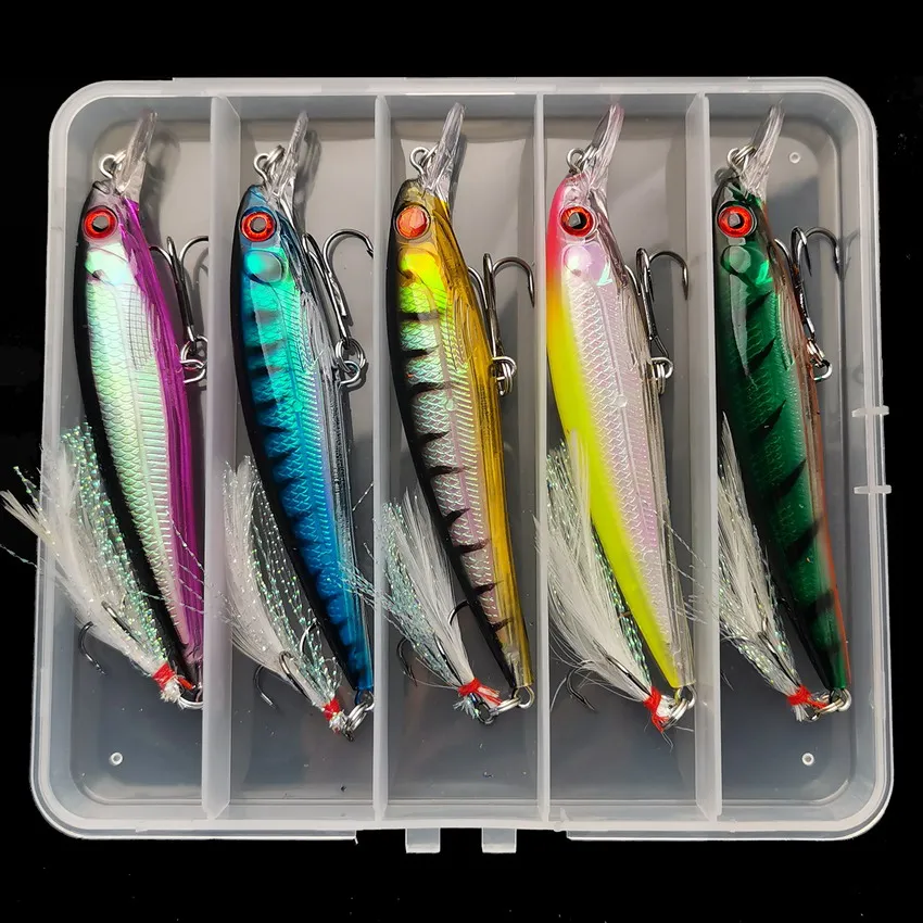 Laser 3D Eyes Bionic Minnow An – Fishing Hook Box Bewertung und Preis