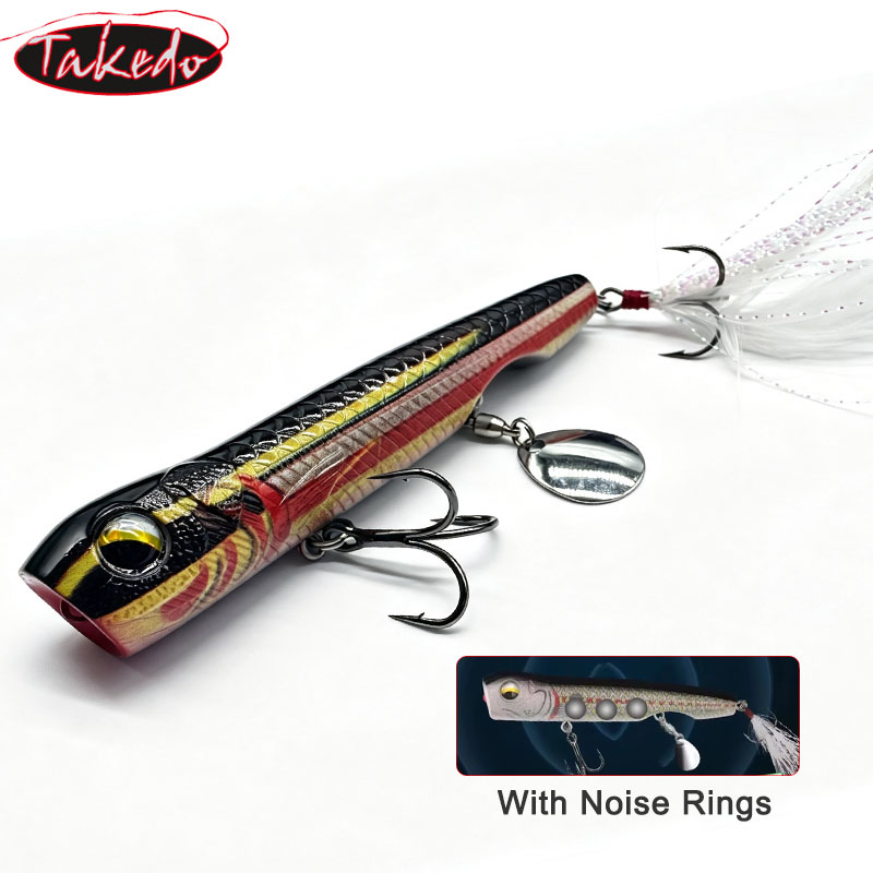 TAKEDO 10G Topwater-Popper Ang – Fishing Hook Treble Bewertung und Preis