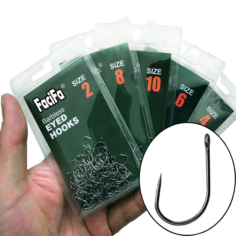 Karpfenangelhaken, stiftlose K – Fishing Hook Circle Bewertung und Preis
