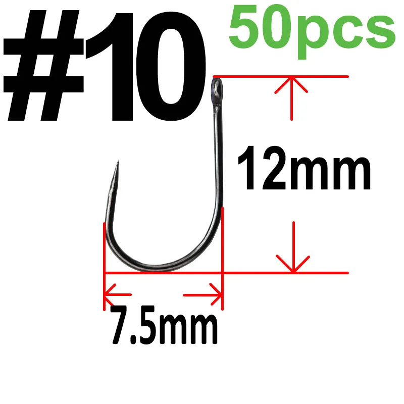 Karpfenangelhaken, stiftlose K – Fishing Hook Circle Bewertung und Preis