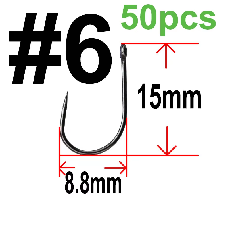 Karpfenangelhaken, stiftlose K – Fishing Hook Circle Bewertung und Preis