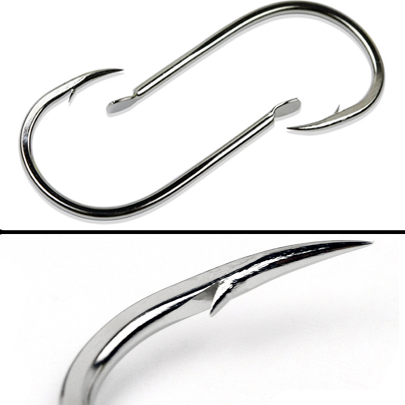 100 teile/los 7 Größe Stacheld – Fishing Hook Circle Bewertung und Preis